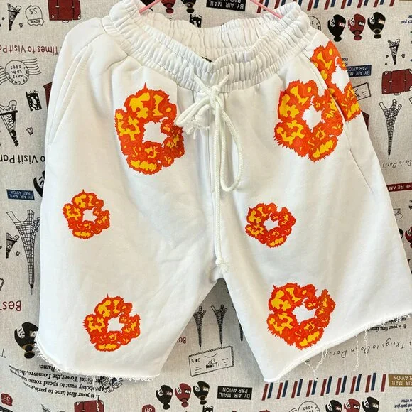 Denim Tears | Shorts | Denim Tears The Cotton Wreath Shorts